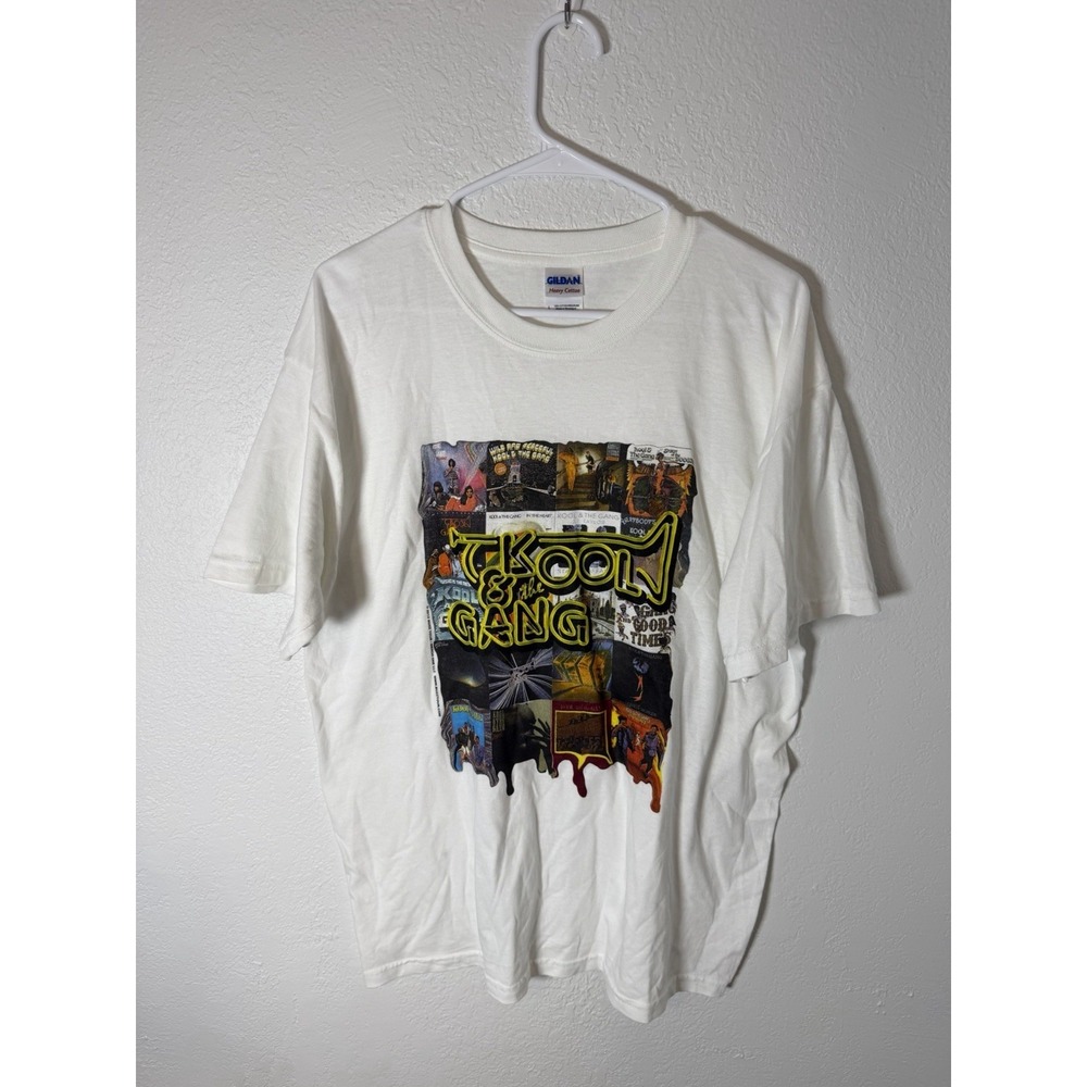 Kool & The Gang T Shirt‎ Disco T Shirt Funk T Shirt Mens Size L Concert T Shirt